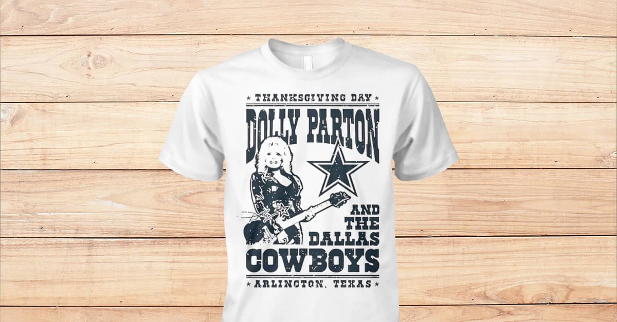 Dolly Parton Dallas Cowboys Shirt