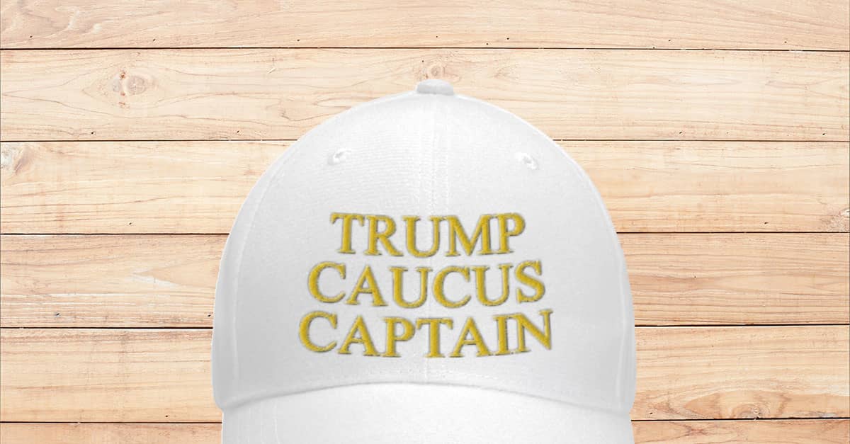 Trump Caucus Captain Hat