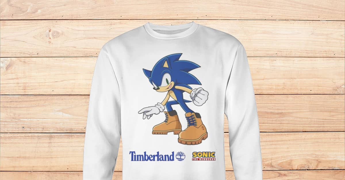Sonic x Timberland Shirt - Viralstyle