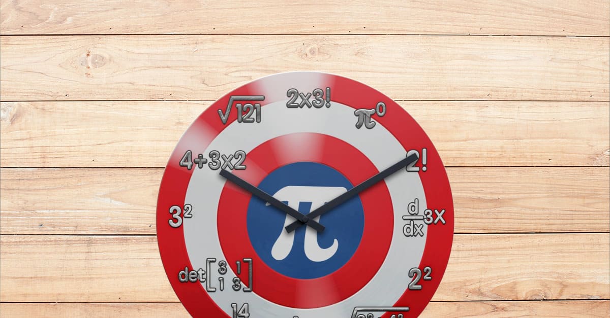 Mathematics USA Clock Wall Viralstyle