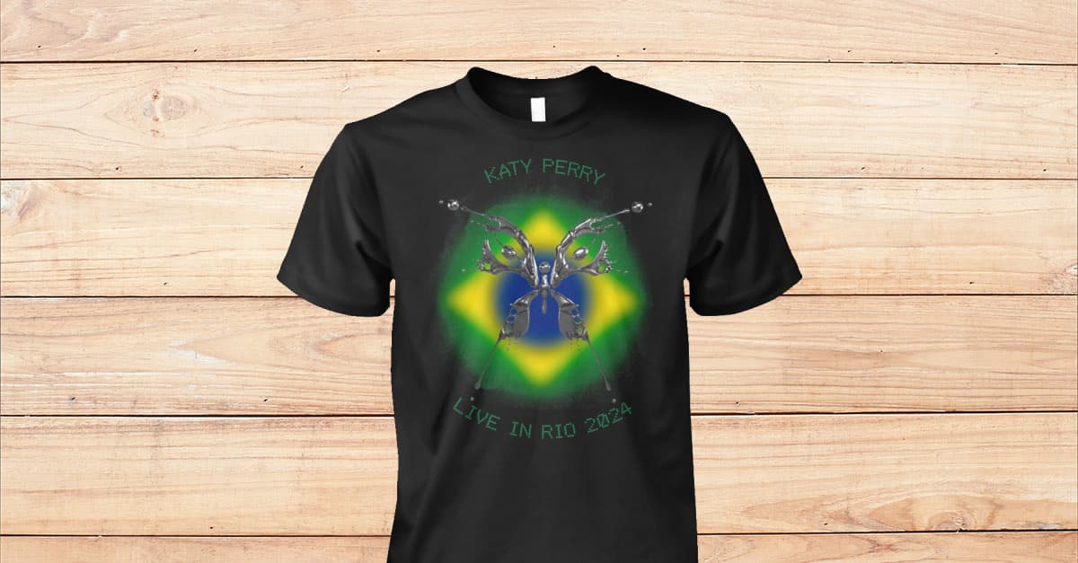 katy Perry 143 Live In Rio 2024 Shirt Viralstyle