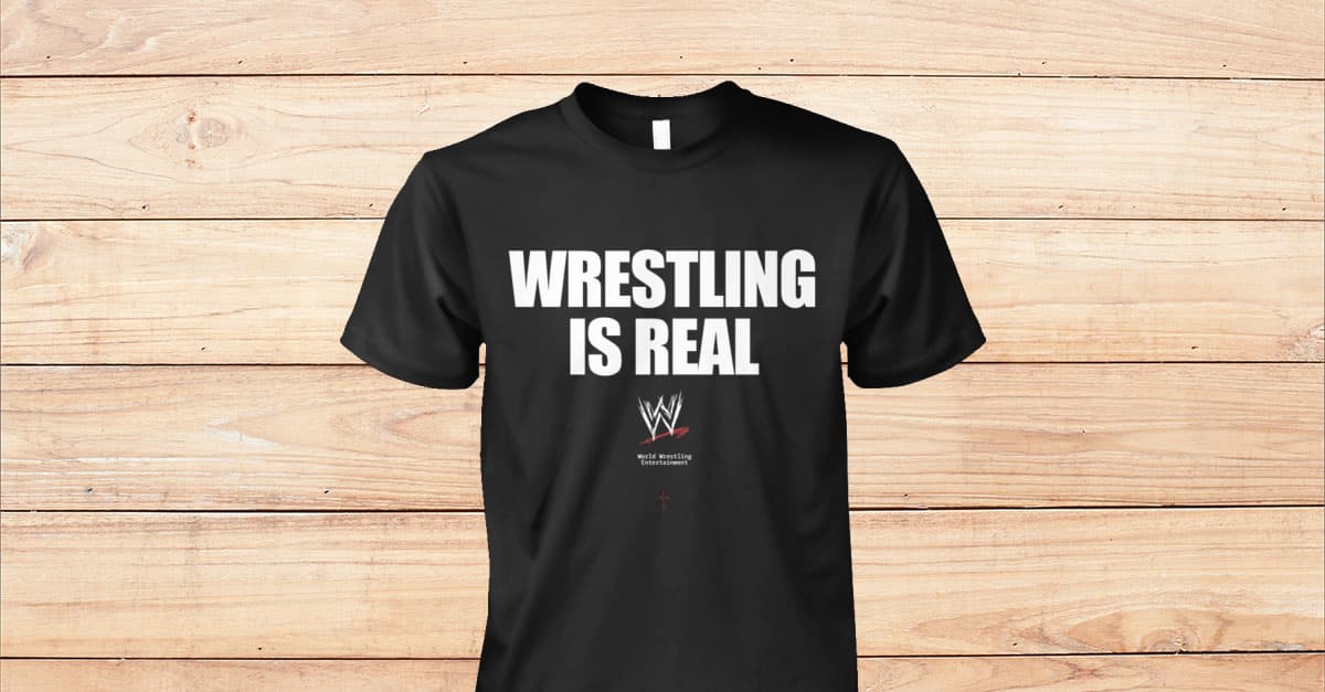 Travis Wrestling Is Real T-Shirt Rap and Hip Hop Graphic