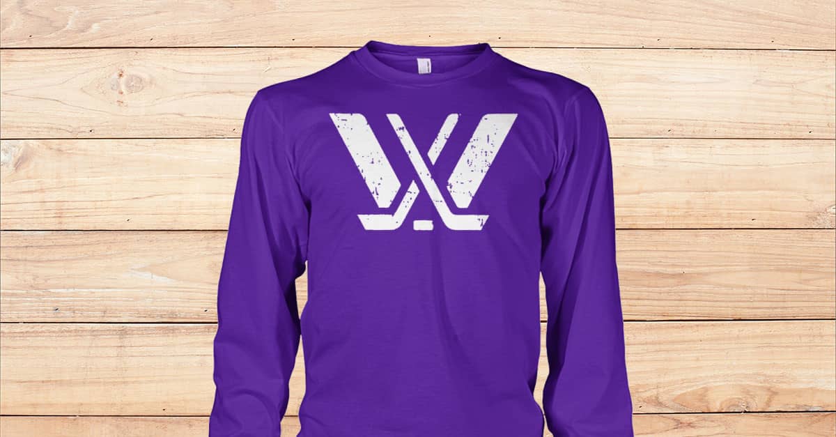 Vlone long sleeve purple top