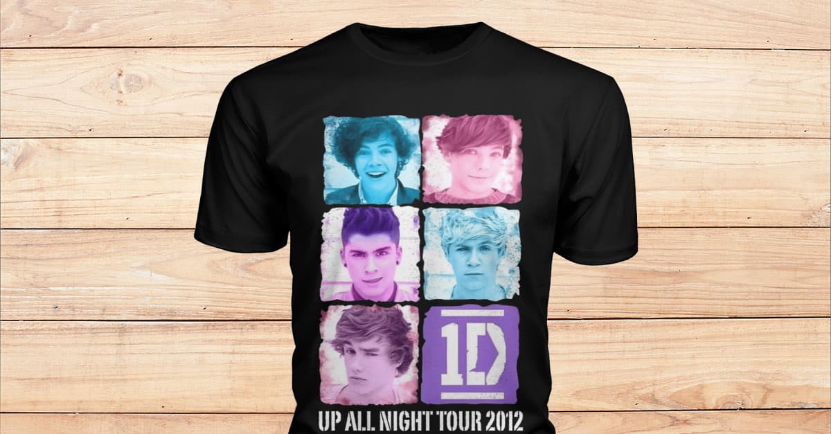 Harry Styles ライブ Tシャツ OneDirection One Direction up All Night Tour 2012 T-shirt - Sweatshirt