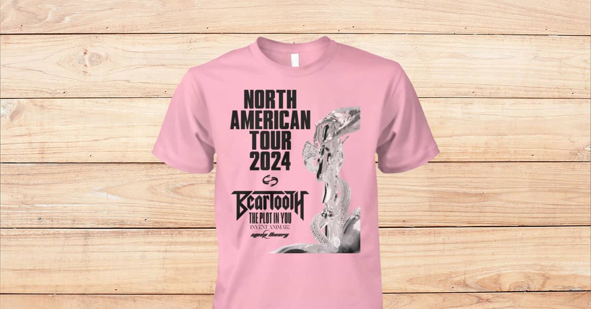 Beartooth North America Tour 2024 Shirt Viralstyle