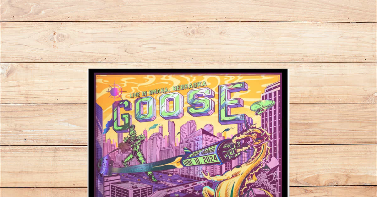 Goose Tour Steelhouse Omaha NE June 10 2024 Poster Viralstyle