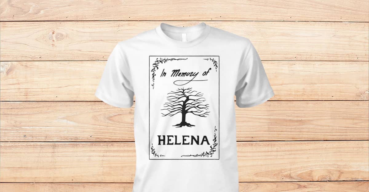 My Chemical Romance Merch In Memory Of Helena Tee Shirt - Viralstyle