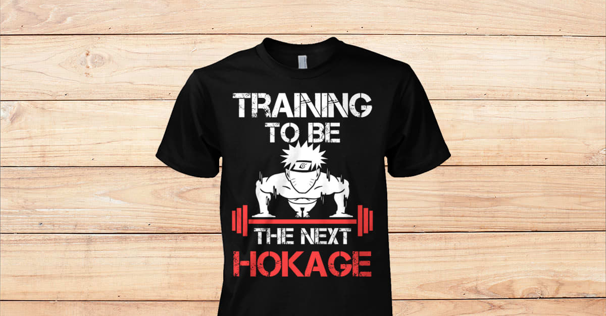 Training To Be The Next Hokage Tank Top