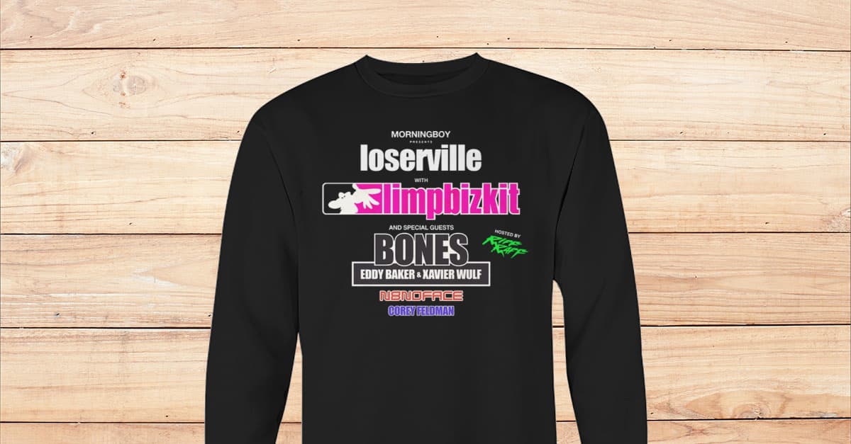 Limp Bizkit Loserville Tour 2024 T Shirt Viralstyle