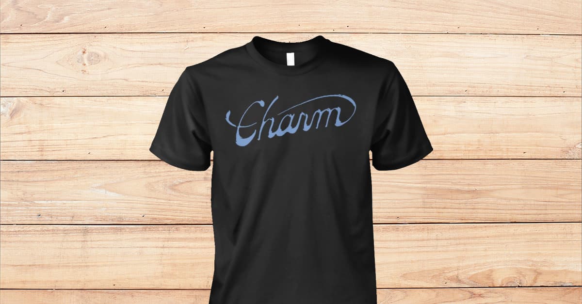 Clairo Charm Text Shirt - Viralstyle Clairo Charm Text Shirt - Viralstyle