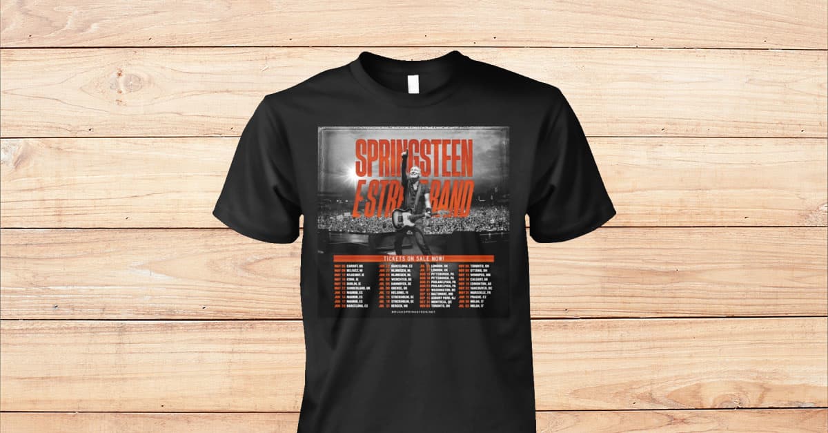Bruce Springsteen & The E Street Band Tour 2025 TShirts Viralstyle