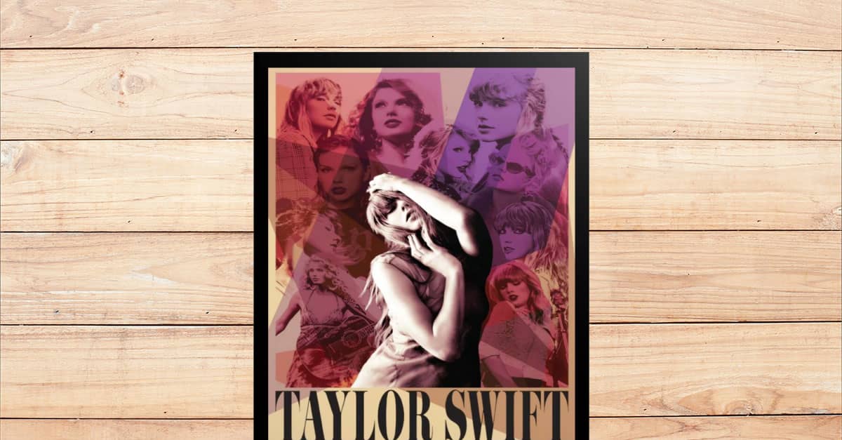 テイラースゥイフト公式London公演ポスター テイラー・スウィフト THE ERAS TOUR (Taylor's Version) : ポスター