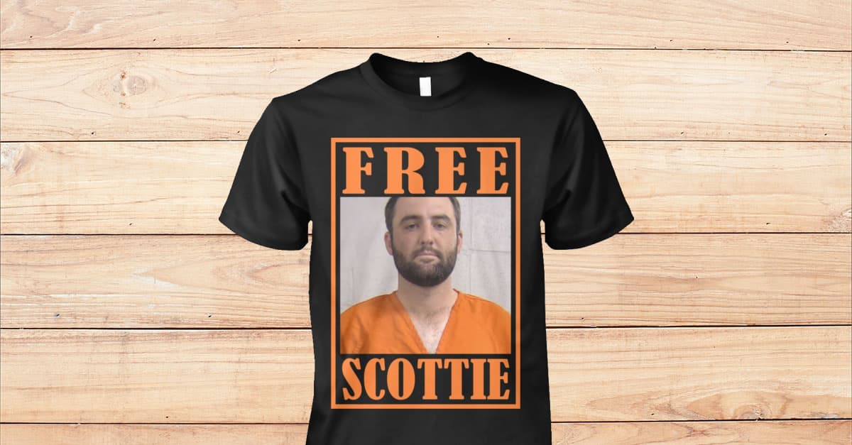 scottie scheffler red shirt