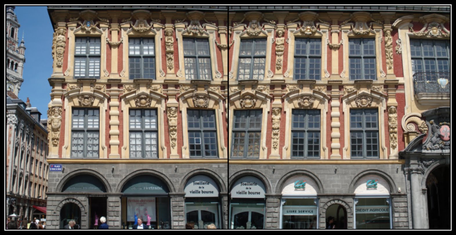 Deux étages de haut...