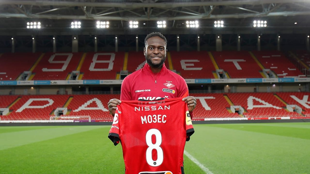 Moses gets new shirt number at Spartak Moses gets new shirt number at Spartak