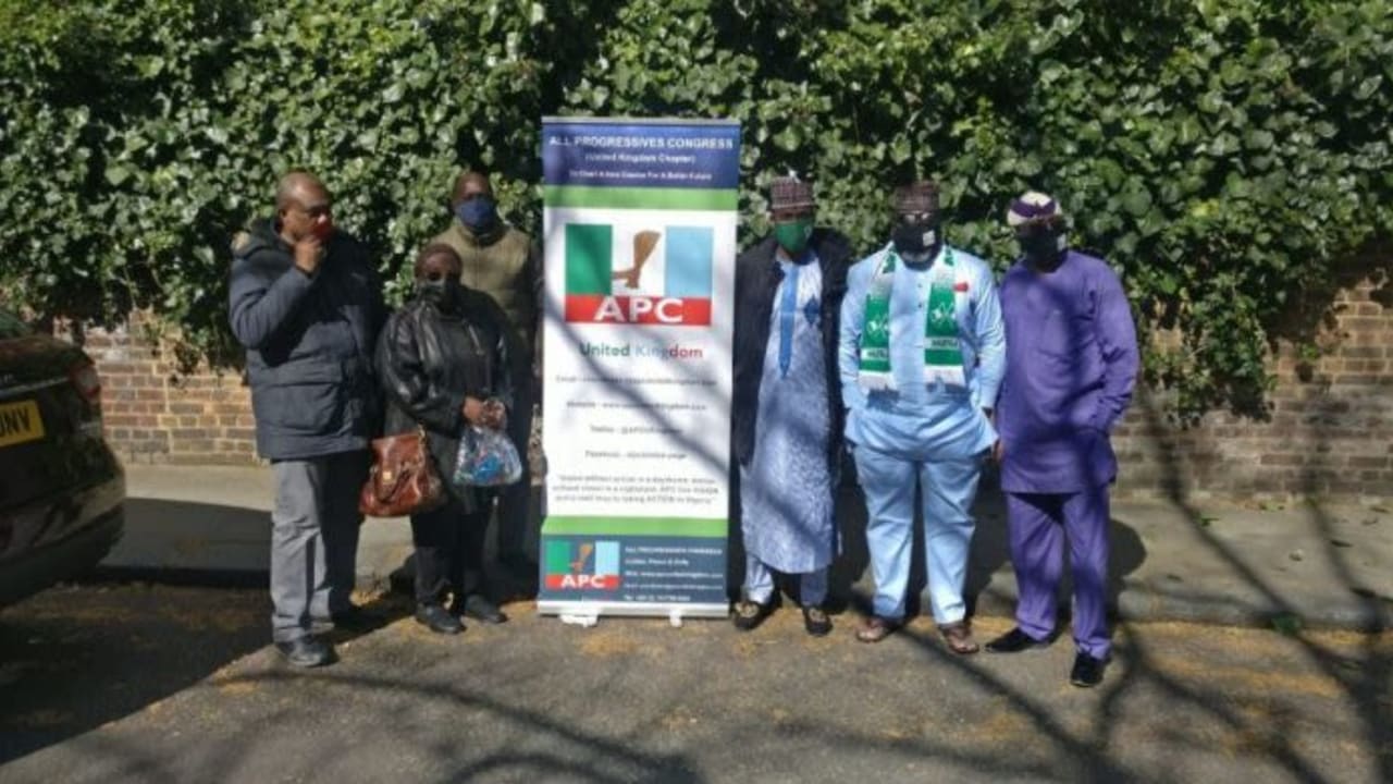 UK trip: APC launches counter-protest against anti-Buhari protesters UK trip: APC launches counter-protest against anti-Buhari protesters