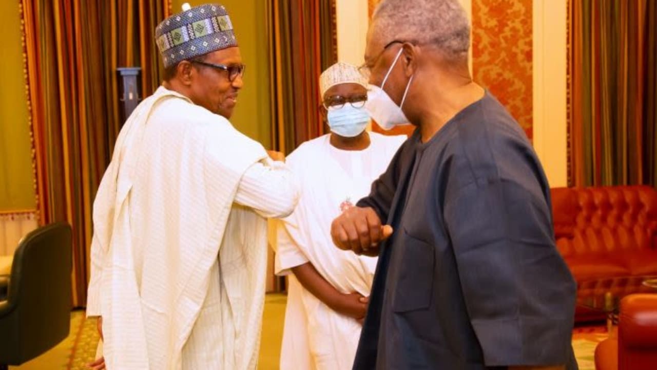 Buhari, Danjuma meet, keep journalists guessing about agenda Buhari, Danjuma meet, keep journalists guessing about agenda