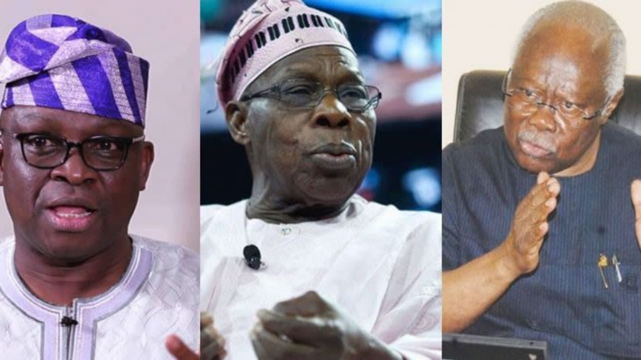 How Obasanjo sent Bode George to prison – Fayose How Obasanjo sent Bode George to prison – Fayose