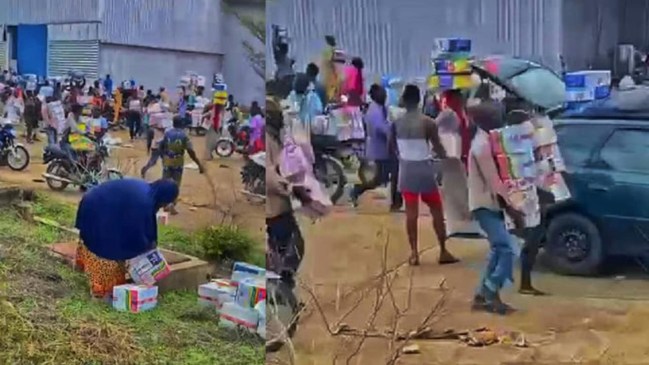 Hoodlums loot COVID-19 palliative warehouse in Osun Hoodlums loot COVID-19 palliative warehouse in Osun