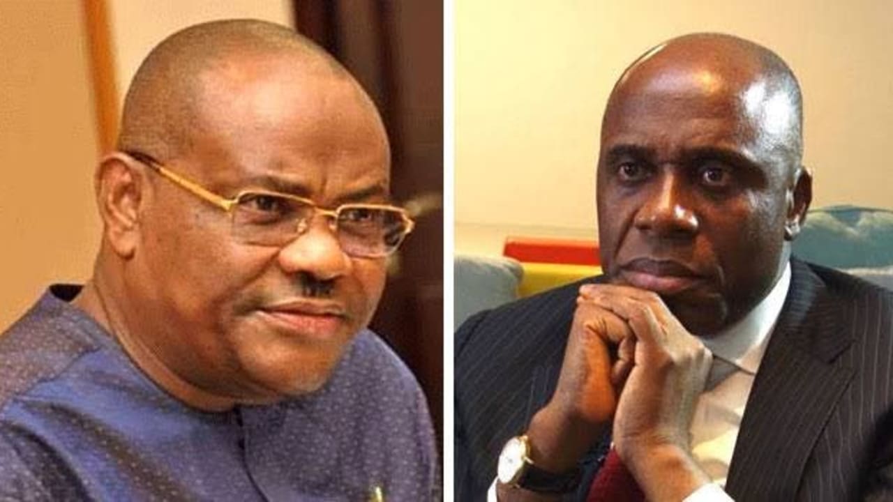 Wike throws mud at Amaechi as PDP gains Rivers APC big guns Wike throws mud at Amaechi as PDP gains Rivers APC big guns