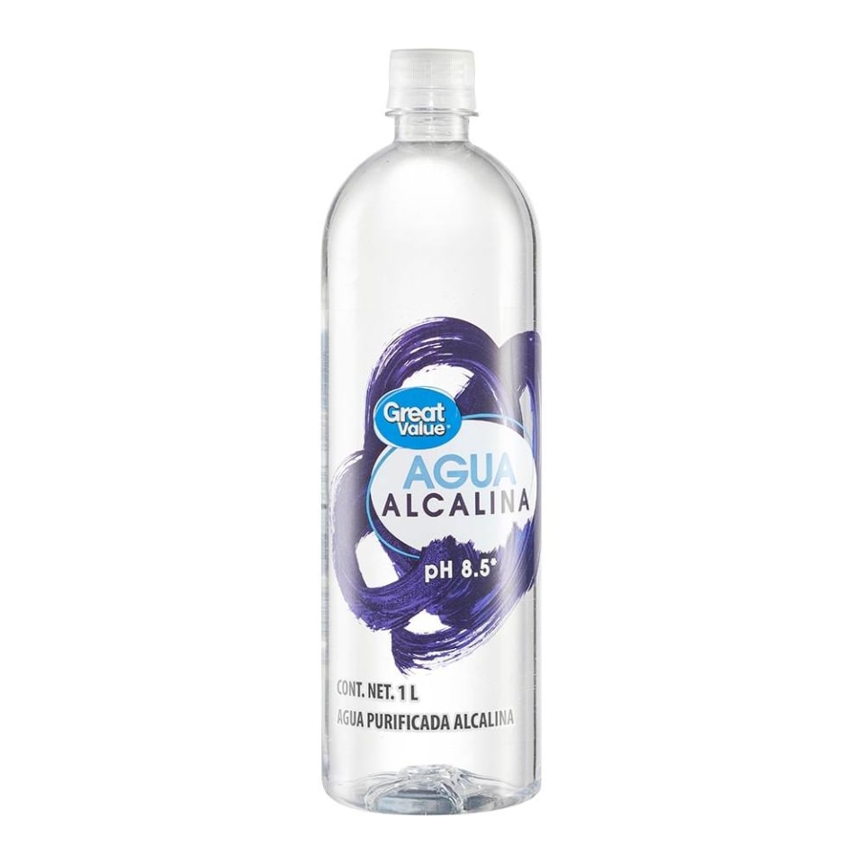 Agua Alcalina Great Value De L Walmart