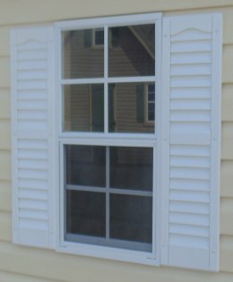 louvered shutters