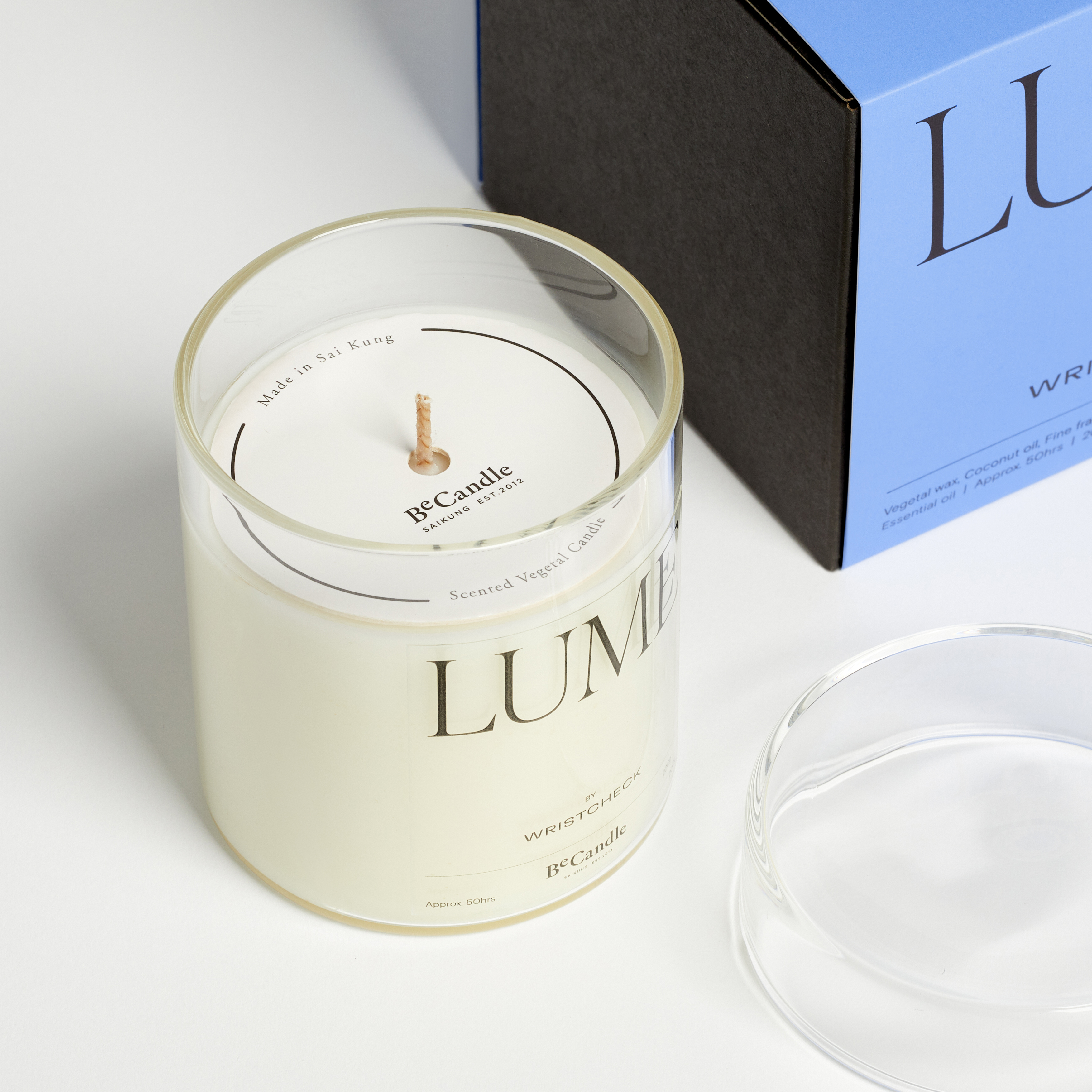 "Lume" Glass Jar Candle (Wristcheck Exclusive Scent) Product Image 2