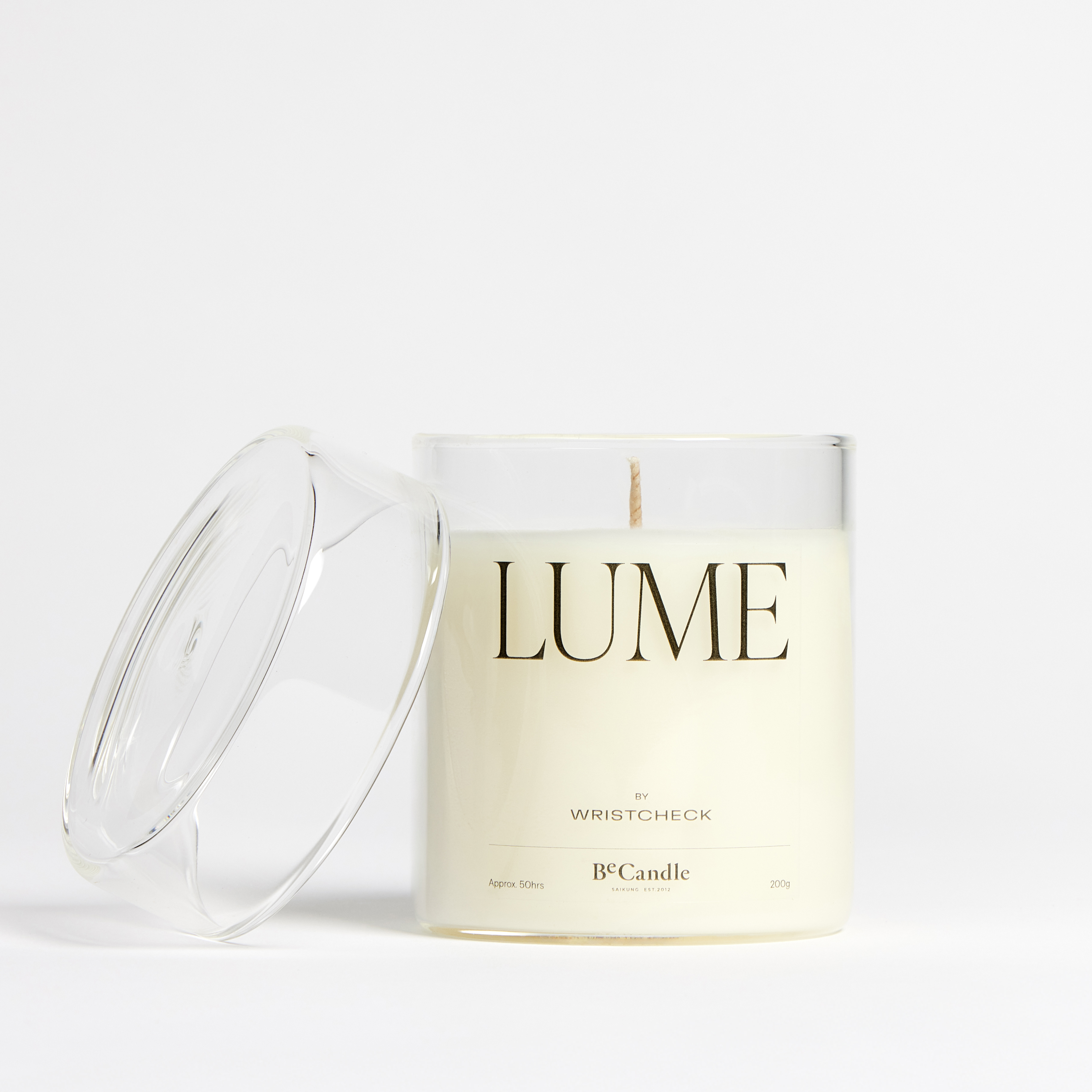 "Lume" Glass Jar Candle (Wristcheck Exclusive Scent) Product Image 4