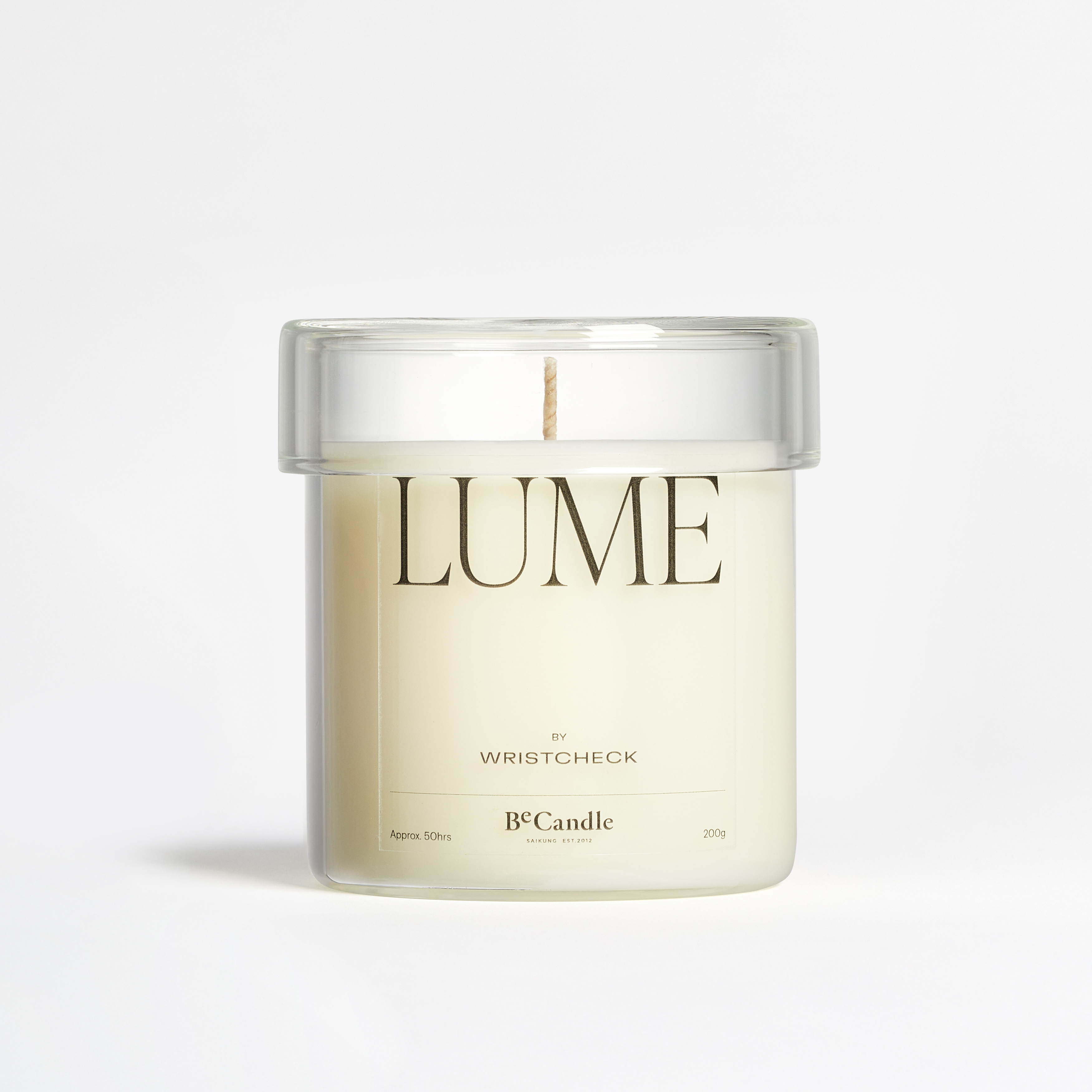"Lume" Glass Jar Candle (Wristcheck Exclusive Scent) Product Image 5