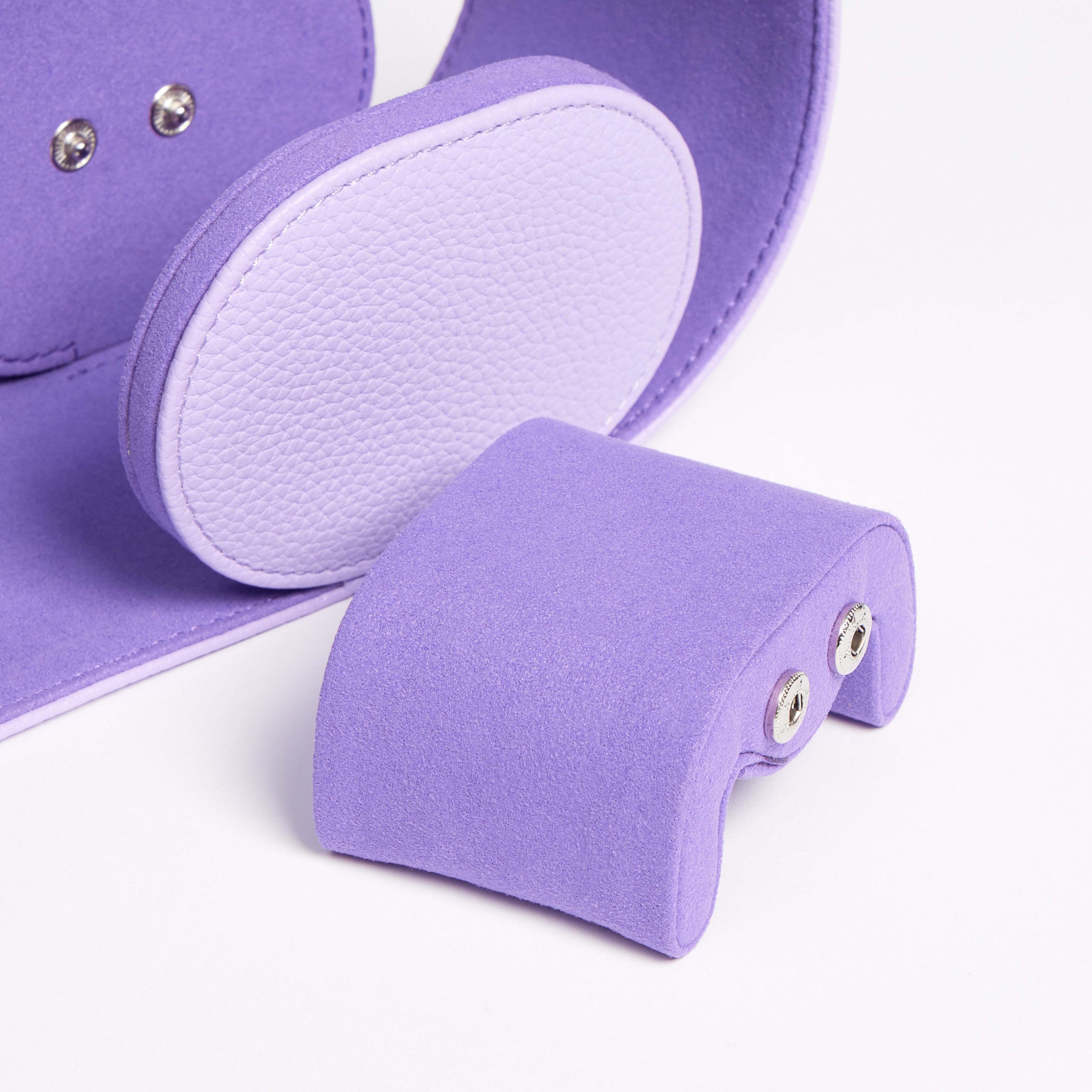Wristcheck Single Watch Roll In Purple Product Image 5