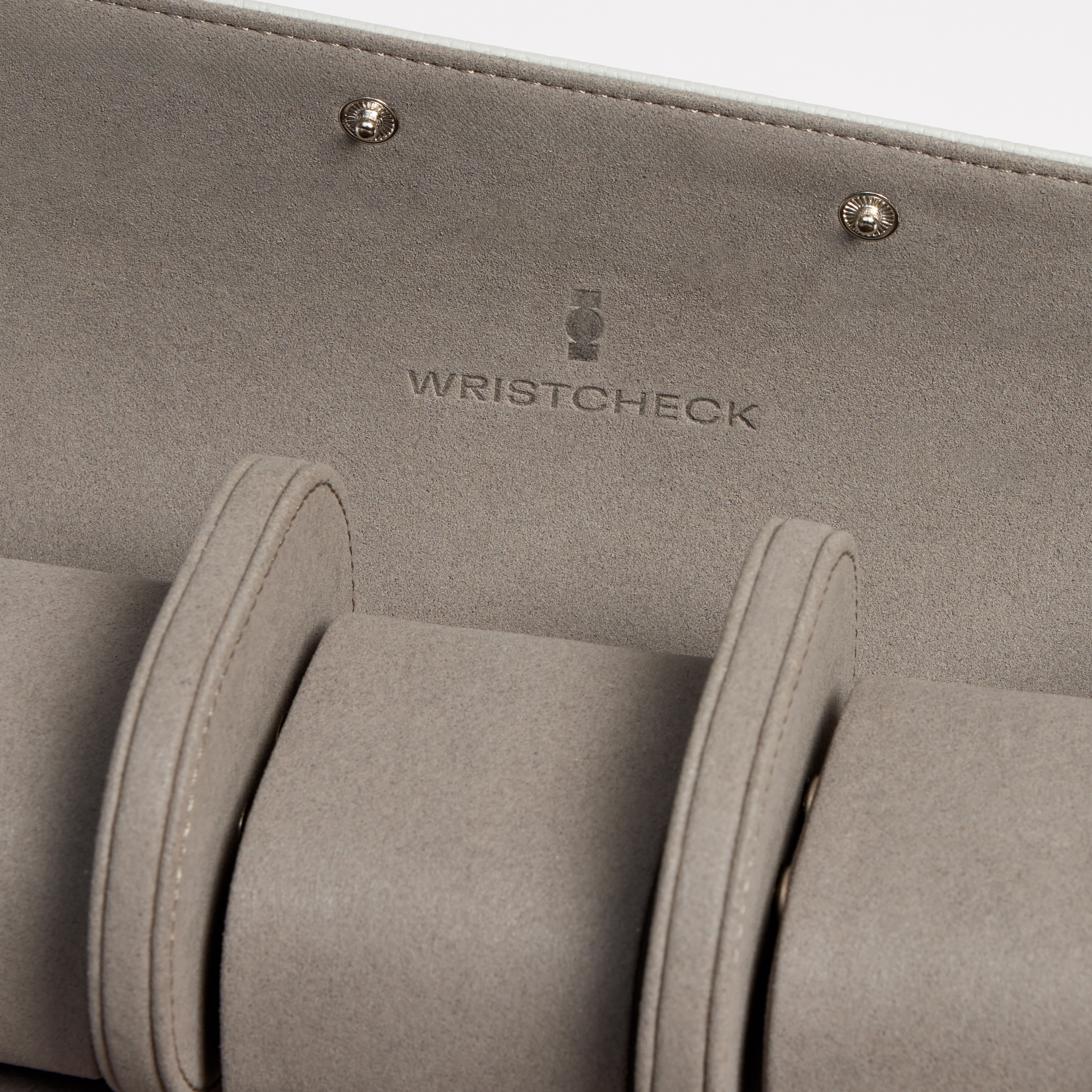 Wristcheck Triple Watch Roll In Grey Product Image 4