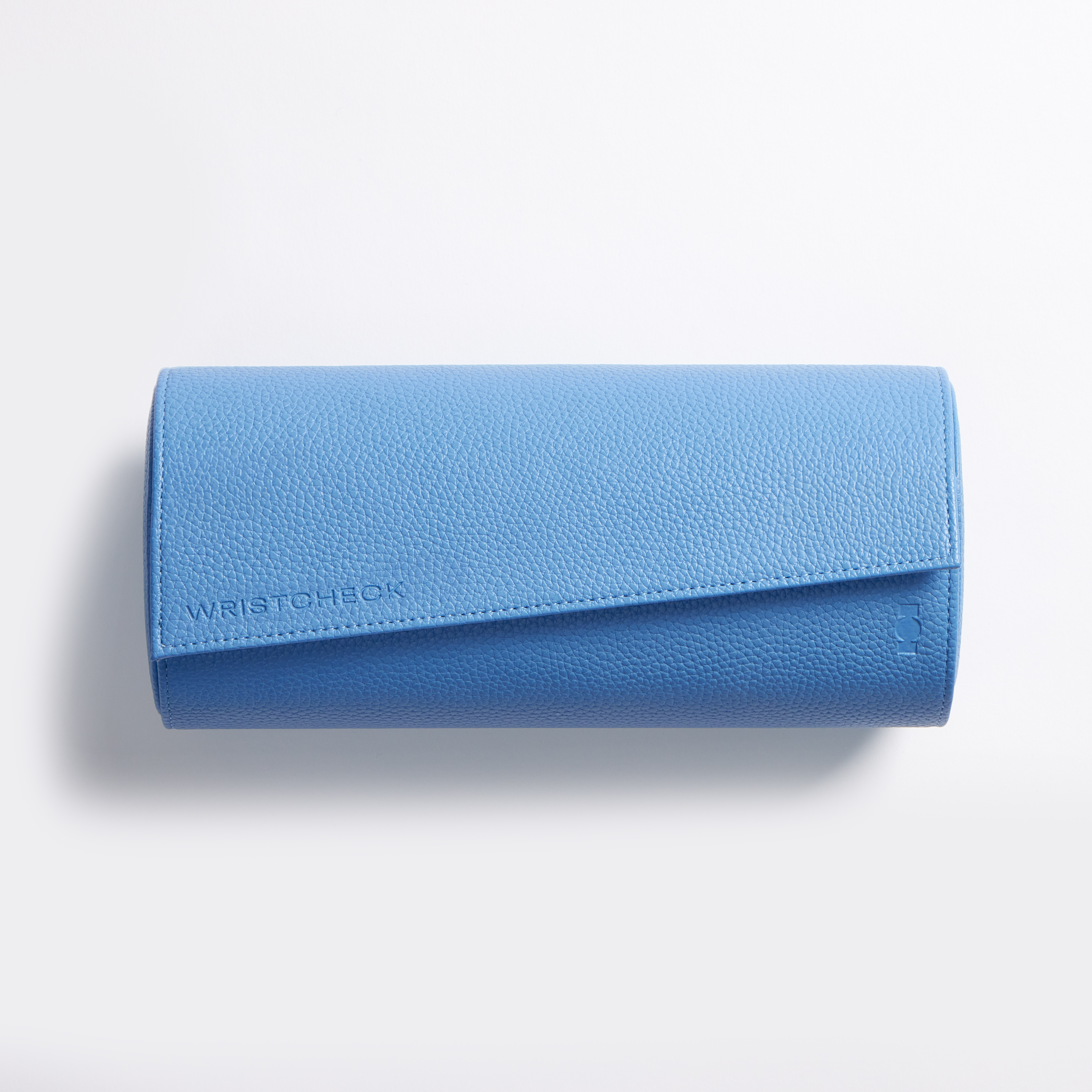 Wristcheck Triple Watch Roll In Blue Product Image 6