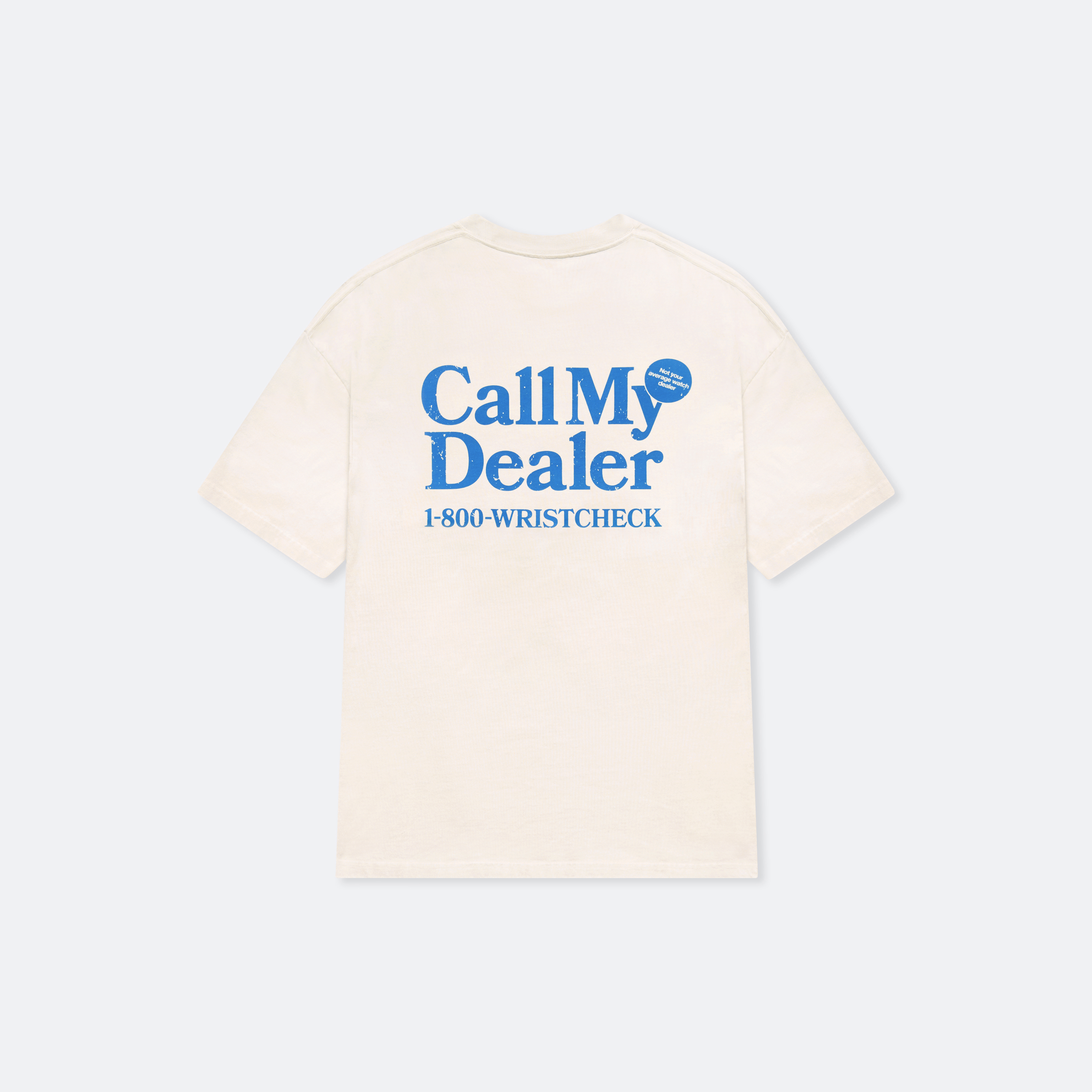 "Call My Dealer" Tee With Sewn-In Watch Cloth Product Image 5