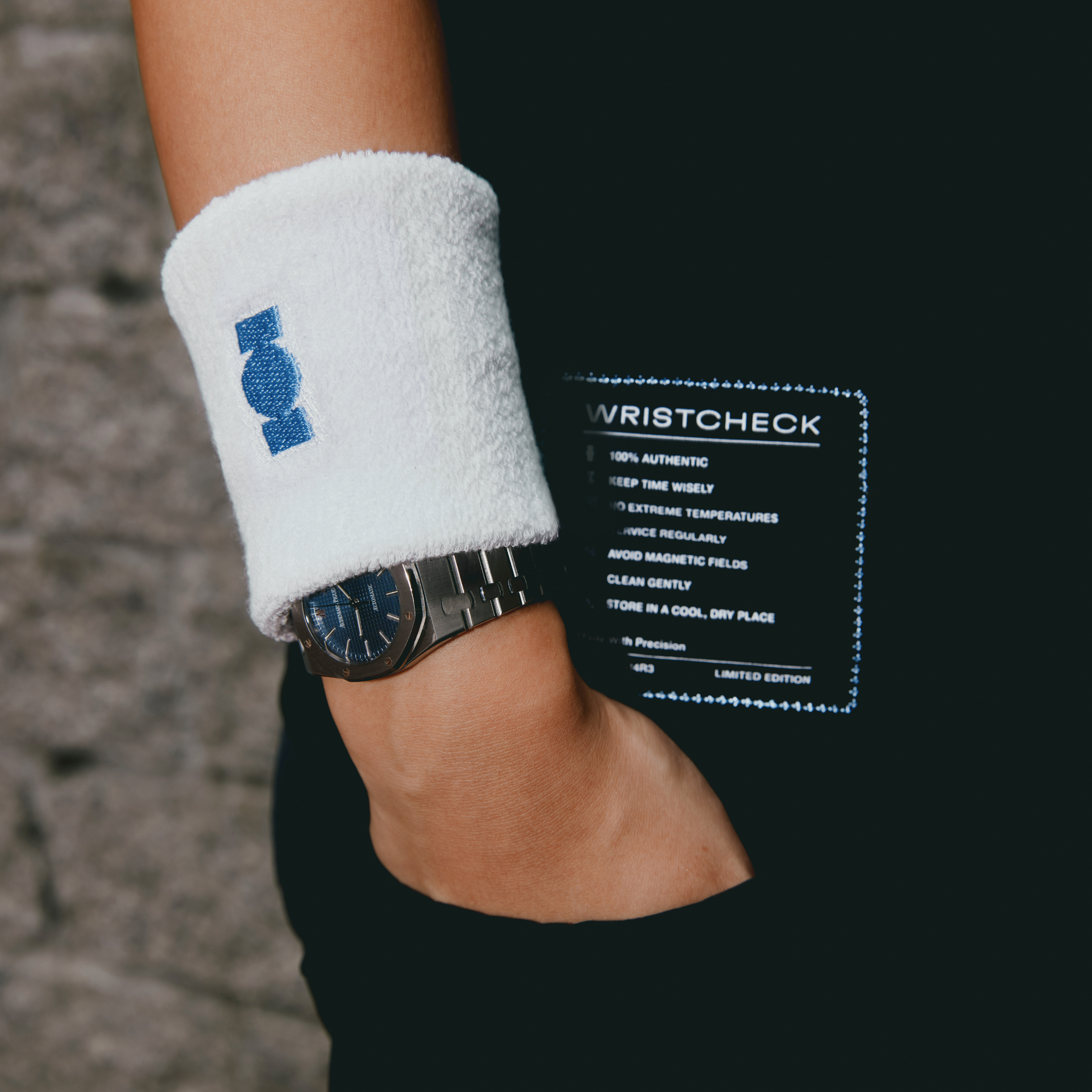 "Keep Your Cool" Watch Protection Sweatbands for Travel and Sport Product Image 1