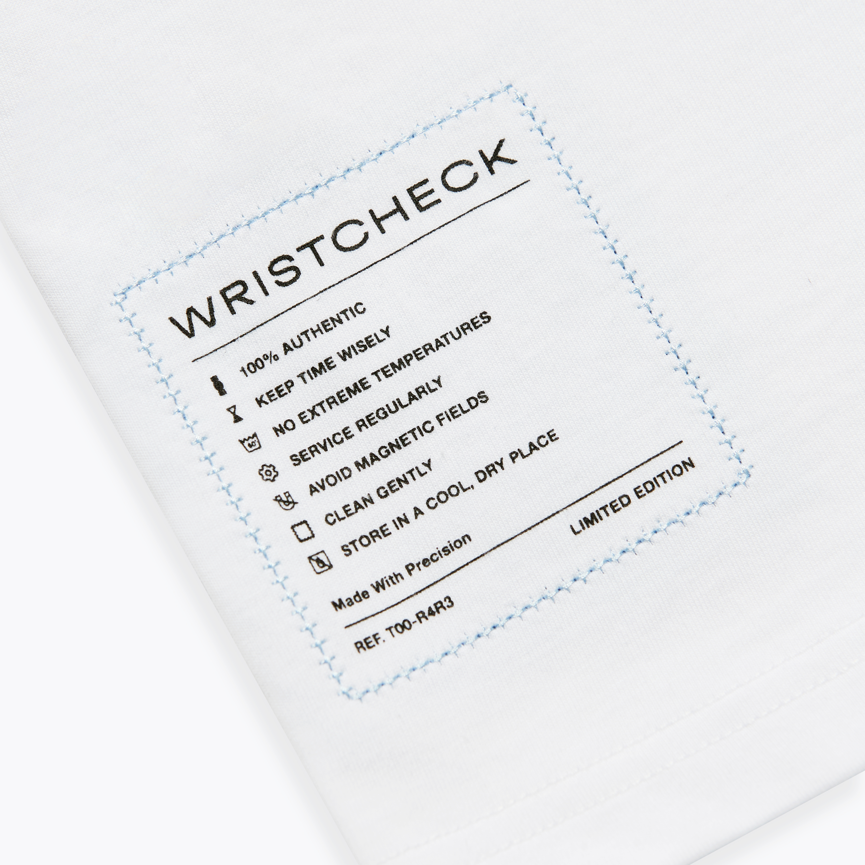 "No Waitlist Club" LS Tee With Sewn-In Watch Cloth Product Image 7