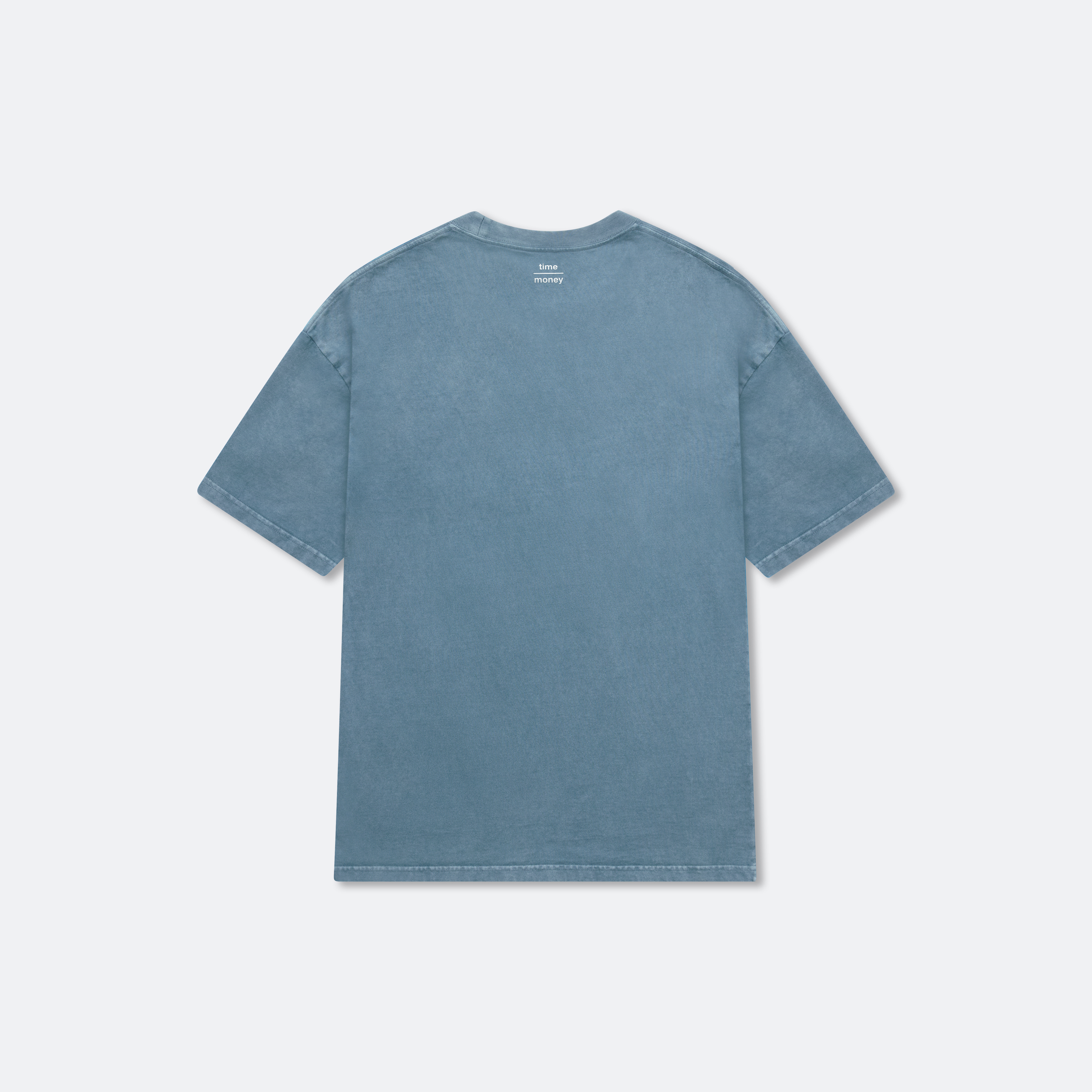 "Time Over Money" Tee With Sewn-In Watch Cloth Product Image 5