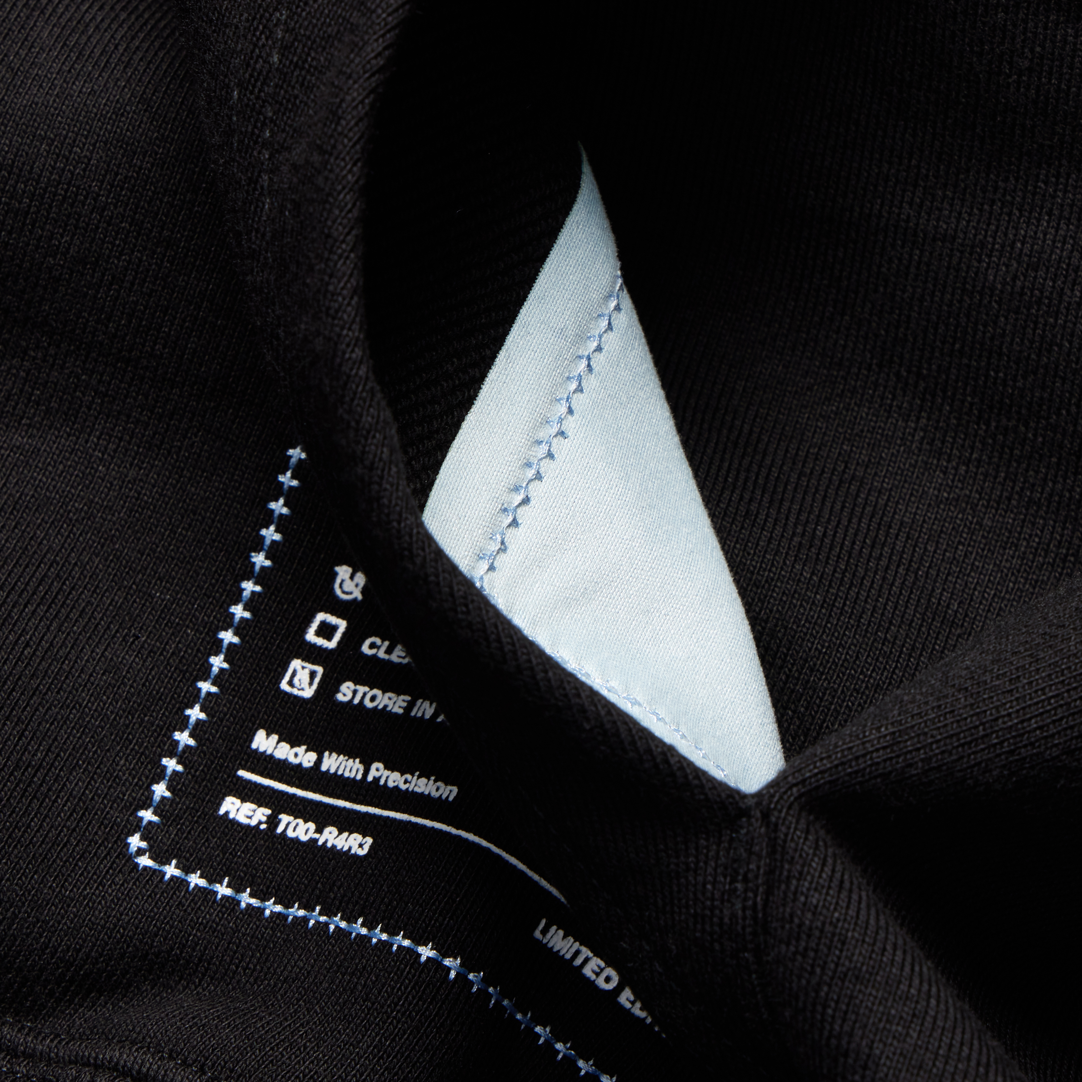 "Watch Me, Watch Out" Hoodie With Sewn-In Watch Cloth Product Image 10