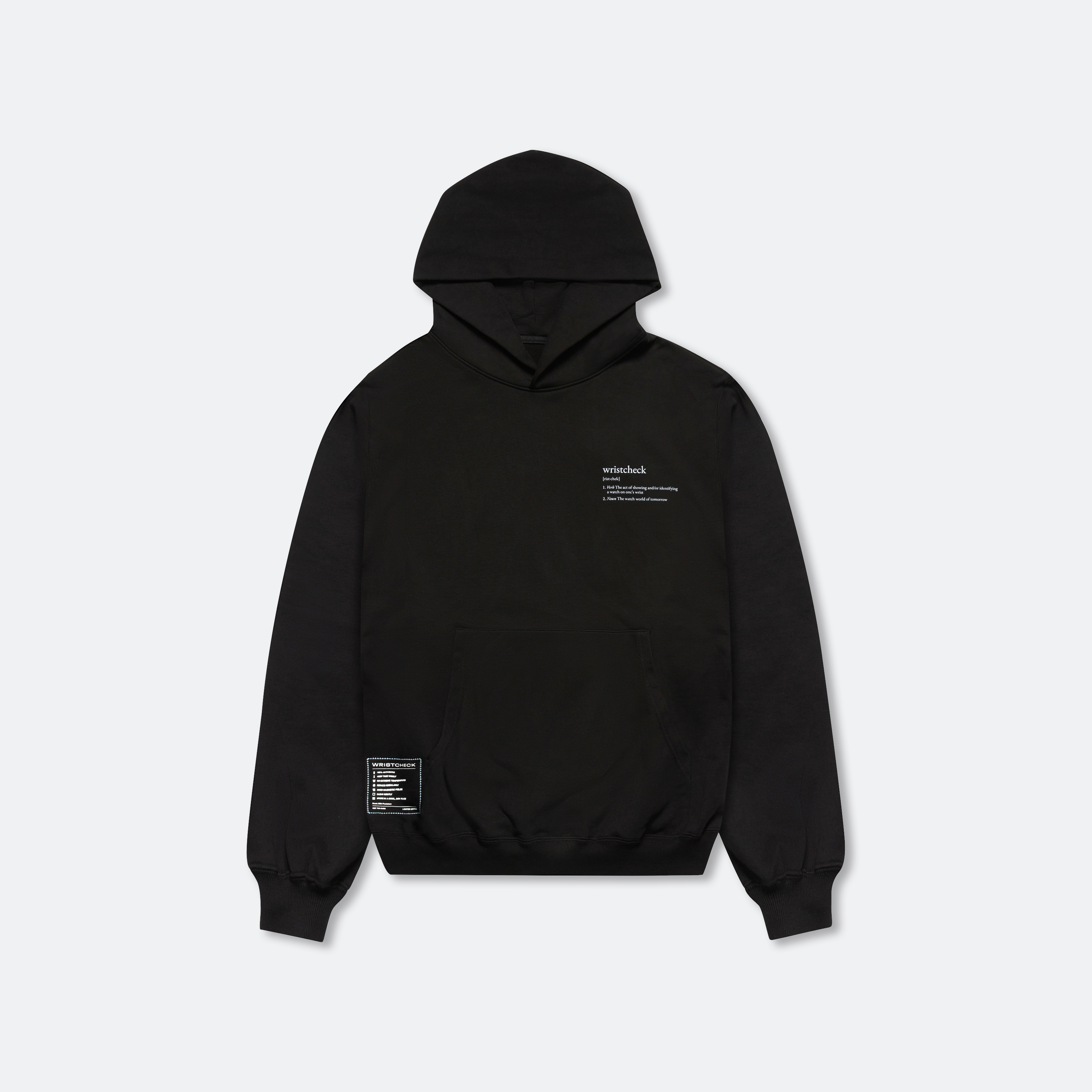 "The Definition" Hoodie With Sewn-In Watch Cloth Product Image 3
