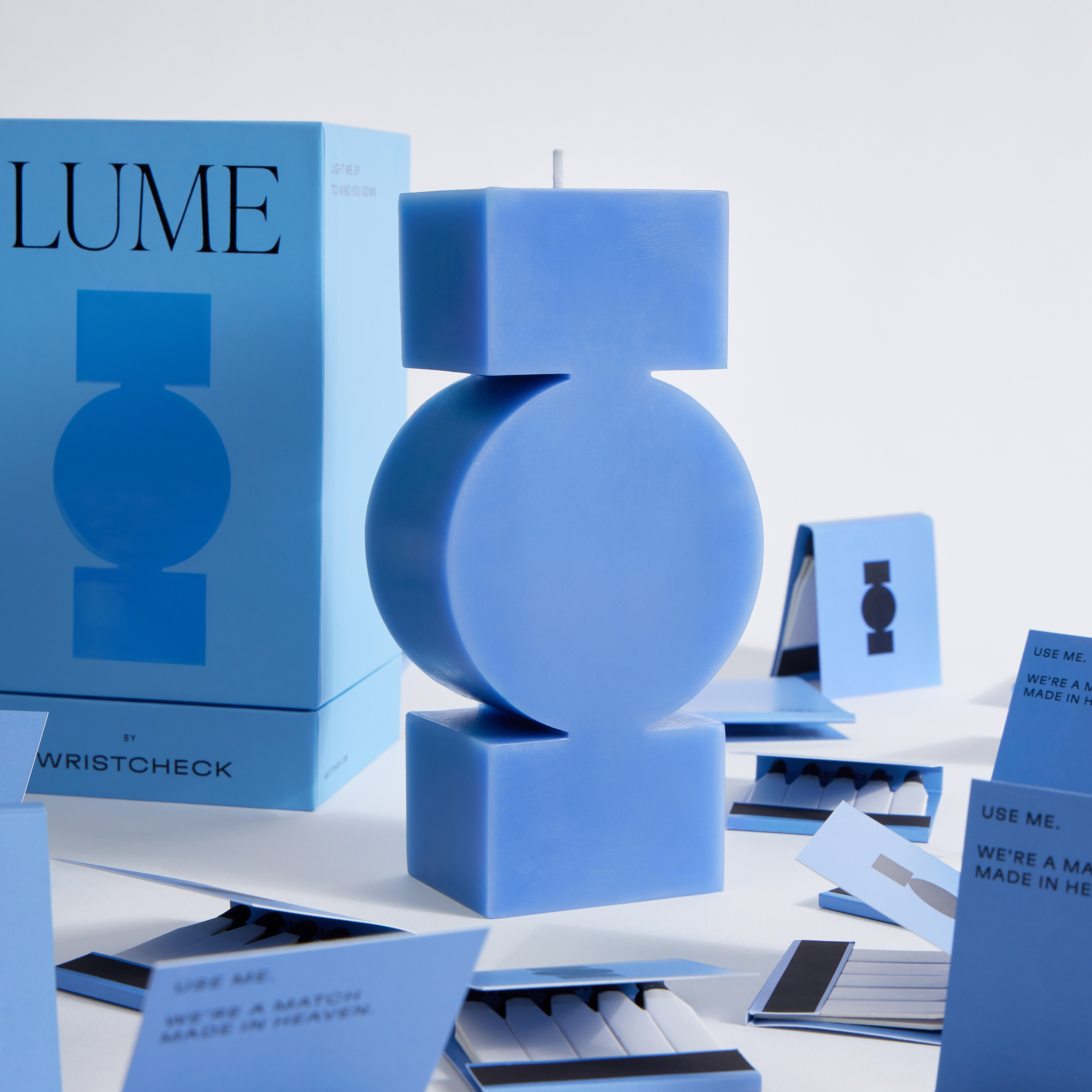 Handmade "Lume" Wax Sculpture (Unscented) Product Image 1