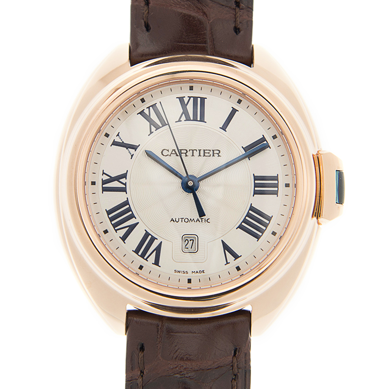 Cle de Cartier Rose Gold Silver Dial 31mm Product Image 1