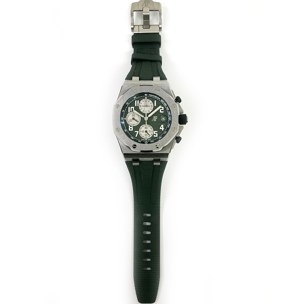 Royal Oak Offshore Chronograph Titanium Green Dial 42mm Product Image 2