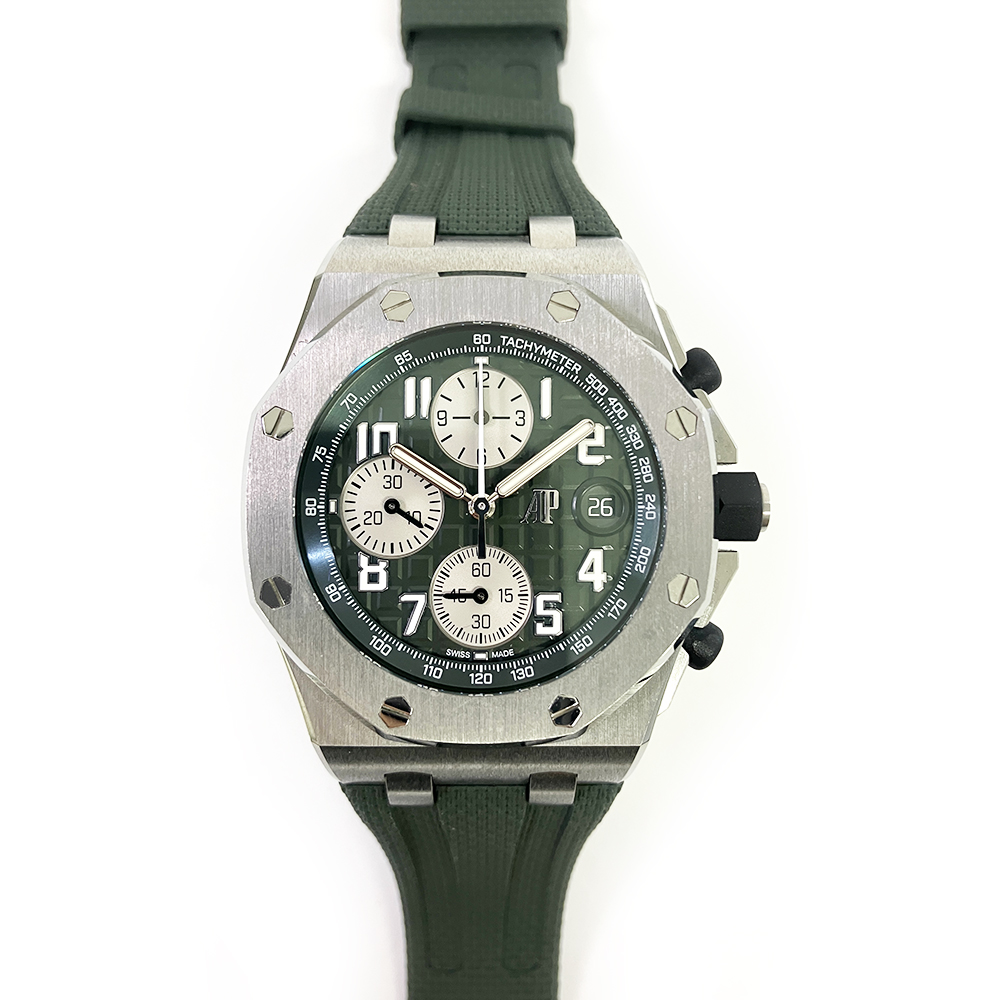 Royal Oak Offshore Chronograph Titanium Green Dial 42mm Product Image 1