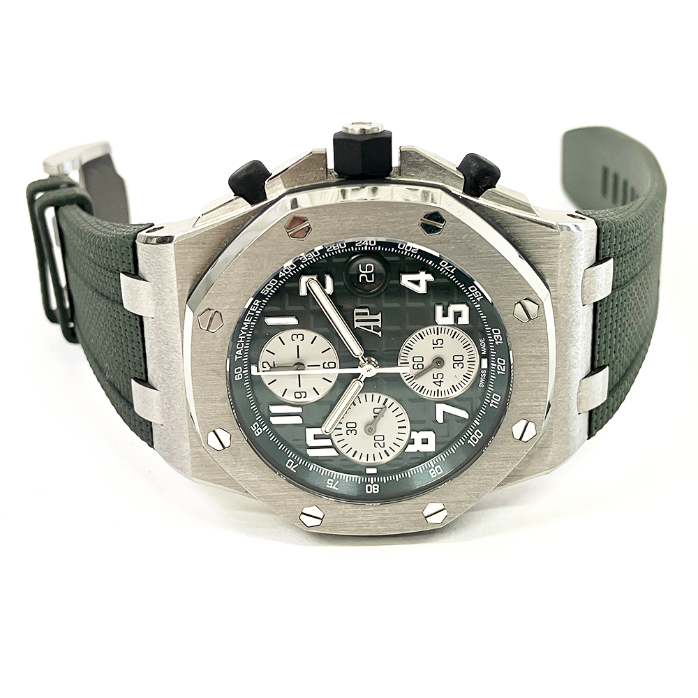 Royal Oak Offshore Chronograph Titanium Green Dial 42mm Product Image 3