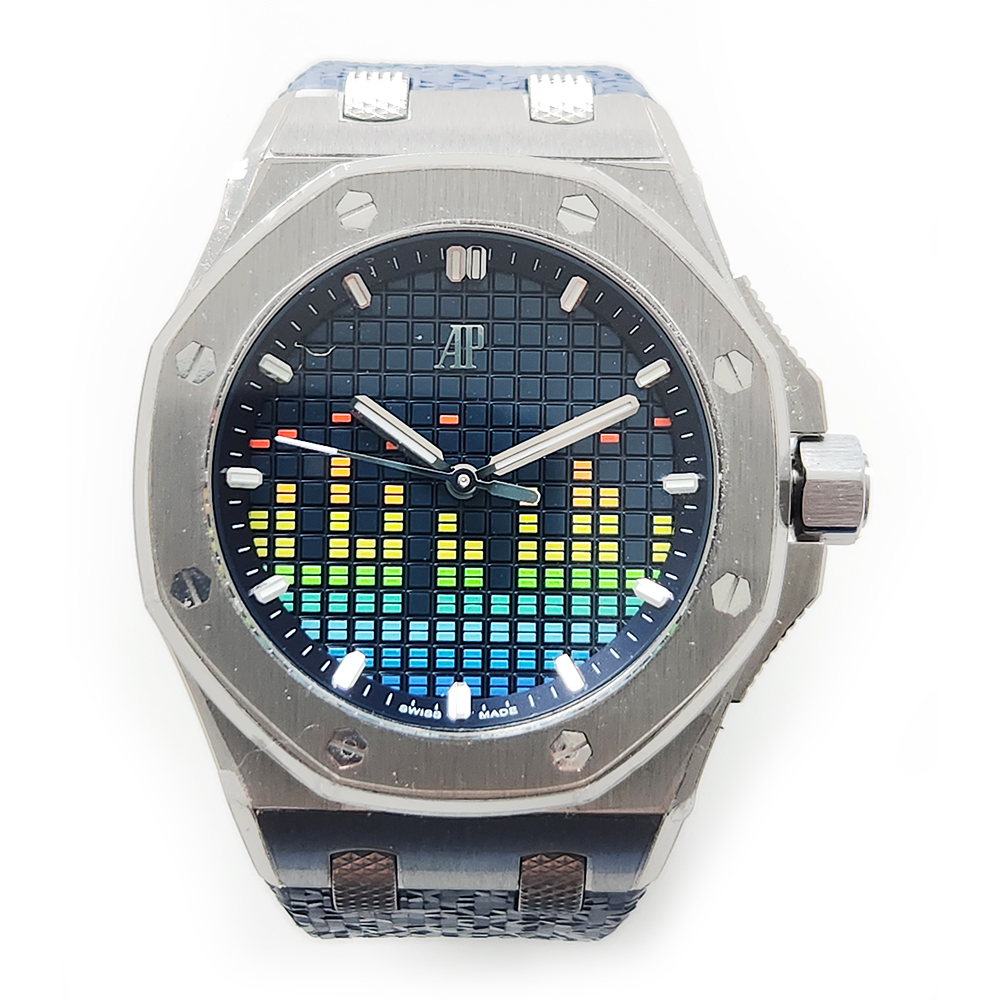 Royal Oak Offshore Music Edition Titanium Blue Dial 37mm Product Image 1