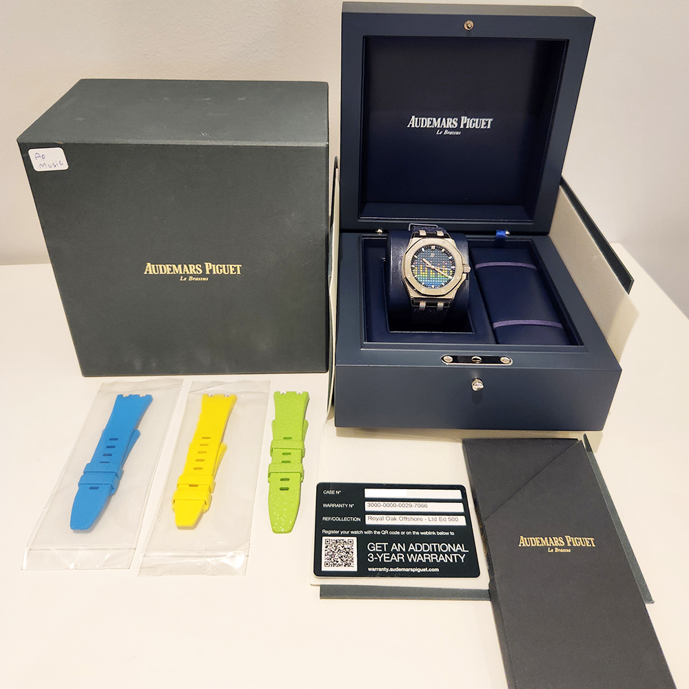 Royal Oak Offshore Music Edition Titanium Blue Dial 37mm Product Image 5
