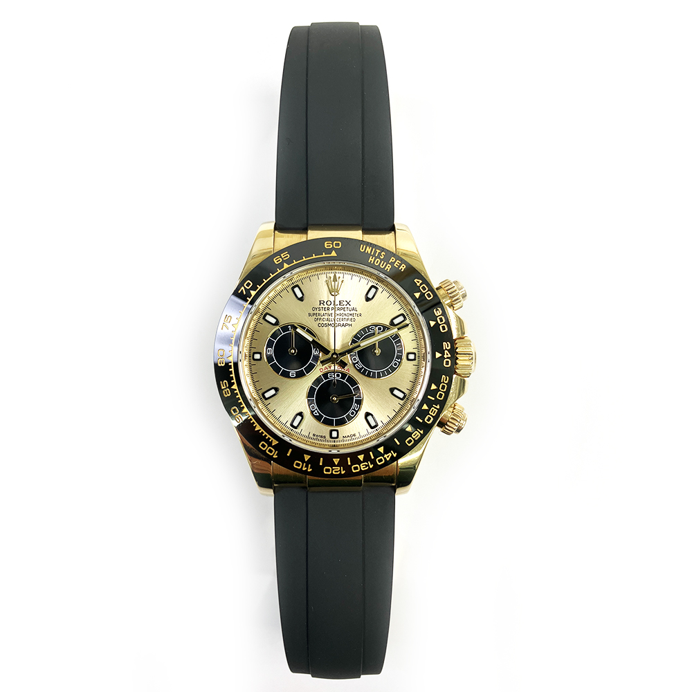 Daytona Yellow Gold Oysterflex Champagne Dial 40mm Product Image 1