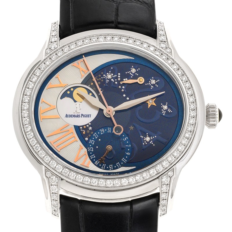 Millenary Starlit Sky White Gold Diamond Blue Dial 40mm Product Image 1