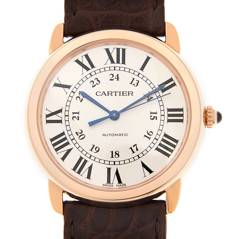 Ronde Solo De Cartier Rose Gold White Dial 36mm Product Image 1