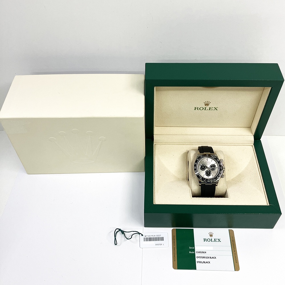 Daytona White Gold Oysterflex Silver Dial 40mm Product Image 6
