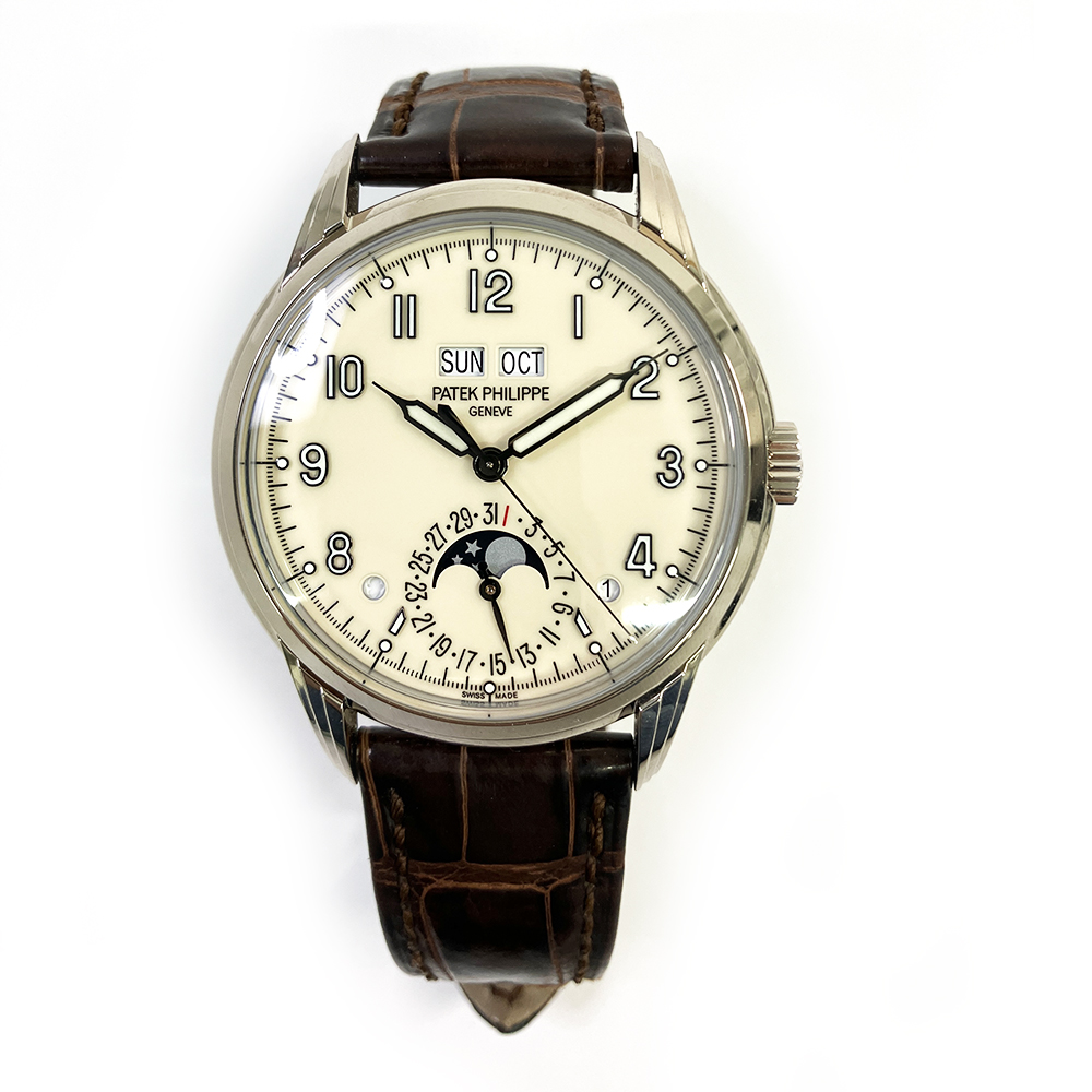 Perpetual Calendar White Gold White Dial 40mm Product Image 1